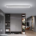 Miniatyrbilde 1 av 5: Taklampe Dimbar Aluminium Moderne Stil Svart Led