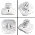 Miniatyrbild 5 av 5: E27 Taklampa, E27 Garageuttag, AC 220-240V, LED-lampauttag, E27 Takbas