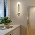 Miniatyrbillede 3 af 5: Øjenbeskyttende Moderne Nordisk Stil Vægslamper
