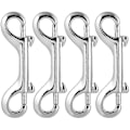 Miniatyrbilde 1 av 5: 4 stk Dobbelt-Endet Bolt Snap Hooks Dobbelt-Endet Heavy Duty Trigger Snaps Hummer Bolt Snaps