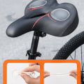 Miniatyrbilde 4 av 5: Riding Hollow Pustende Sadel Laget Av Komfortabel Minne Skum Treningsykkelsete For Bmx Mtb