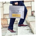 Miniatyrbild 2 av 8: Batteriförvaringspåse i brandsäker väska Skyddsfodral för batterisäkerhet Lättvikt Silver