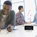 Miniatyrbild 4 av 5: Trådlös Mini Smart Induktion Högtalartelefonhållare