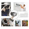 Miniatyrbillede 2 af 4: 6 LED 5,5 mm Linse 720p Endoskop til Android Vandafvisende