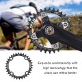 Miniatyrbillede 2 af 5: Deckas Smal Bred Mtb Rund Oval Kædeskrue