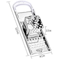 Miniatyrbillede 3 af 5: Noodle Spaetzle Maker Pastamaskine Køkken Manuelt Værktøj
