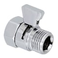 Miniatyrbilde 3 av 5: Avleder Slangekobling T-Formet Adapterkontakt For Vinkelventil Slange Bad Dusjarm Toalett (sølv) (1 stk)