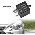 Miniatyrbillede 2 af 5: 3-polet Motorcykel Blinkrelais Led 12v Justerbar Blinklys