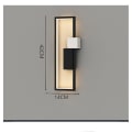 Miniatyrbillede 5 af 5: LED Vægskinne Soveværelse Sengelampe Nordisk Minimalistisk Stue