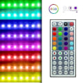 Miniatyrbillede 3 af 5: Høj kvalitet Ir 44 tast RGB-controller Dobbelt firevejs udtag