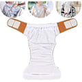 Miniatyrbilde 2 av 5: Voksen Bleier Voksen Svømmebleier Vanntette Vaskbare Gjenbrukbare Voksen Bleier Lommebleier Voksen Bleier (Bleie Kaffe Farge) Diaper Coffee Color