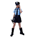 Miniatyrbillede 5 af 5: Pige Uniform Kostume Enkelt Stykke Fancy 7-8 Years