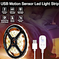 Miniatyrbillede 1 af 5: LED Under Cabinet Lys USB PIR Bevægelsessensor Tape 5V
