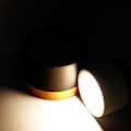 Miniatyrbilde 3 av 5: LED Taklampe Varmt Hvit Nedlys For Stue Gang Svart 1stk