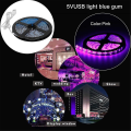 Miniatyrbilde 2 av 5: DC5V USB 300cm Vanntett LED-lysstripe SMD3528 TV-lys
