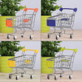 Miniatyrbilde 3 av 5: Mini Handlekurv for Oppbevaring, Borddekorasjon, Leke