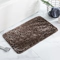 Pikkukuva 1 / 5: Kylpyhuoneen Matto Liukumaton Kylpyhuoneen Matto Veden Imeytyvä Pehmeä Mikrokuitu Karvainen Kylpyhuoneen Matto Coffee 50*80CM