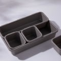 Miniatyrbilde 4 av 4: 8 stk Plast Skuffe Skrivebord Diverse Oppbevaringsboks Rom Oppbevaringsboks Mult