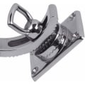 Miniatyrbilde 3 av 4: Fiskestavholder 360 Grader Justerbar Rustfritt Stål Skinnemontert Stang Holder Marine Skinne Holder