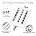 Miniatyrbilde 4 av 5: For KitchenAid 3 i 1 Nuddelmaskindeler Fettuccine Kutter Rulletilbehør Stativmiksere Pasta Fo-yuhao