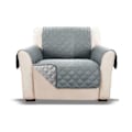 Miniatyrbild 2 av 5: Soffaöverdrag för husdjur, quiltad, tvättbar, halkfri, soffskydd 1 Seater (55x196cm)