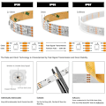 Miniatyrbillede 2 af 5: SK9822 RGB LED-stribe Ligner APA102 1m 5m 30 60 144 LED