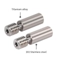 Miniatyrbillede 4 af 5: H2 Extruder Heat Break All Metal 303 Rustfrit Stål Heatbreak, 2 stk A-yuhao