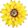 Miniatyrbillede 1 af 5: 33cm Metal Blomster Væghængning Multi-lags Blomster Væghængning Væghængning Dekorationer