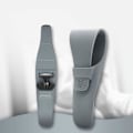 Miniatyrbillede 2 af 4: Razor Etui Silikon Rejse Razor Beskytter Bærbar Beskyttelsesetui Til Manuel Razor System (blå + grå) (2 stk