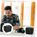 Miniatyrbilde 7 av 8: 2 stk. Polyester Linsepose Veske for DSLR Kamera Linse Vanntett Støtsikker SLR Veske Beskytt Utstyret Ditt