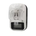 Miniatyrbilde 1 av 5: Universal LCD Mobiltelefon Batteri Vegglader med USB