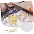 Miniatyrbillede 2 af 8: Håndværk Silikoneforme 2 stk. Resin Form Sæt Rose Mønster Brikker Silikoneforme