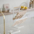 Miniatyrbillede 3 af 4: Pottelids Holder Opbevaringsarrangør Metal Væghængt Dørmontering