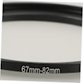 Miniatyrbillede 3 af 8: 67mm-82mm Step-up Ring Filter Adapter til Kameraobjektiv UV Filter Ring til SLR