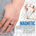 Miniatyrbilde 3 av 4: 4 Magneter Diabetes Glukose Kontroll Ring Glukosemeter Diabetes Monitor Helse Glukosemeter