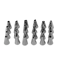 Miniatyrbilde 1 av 5: 24 stk Store Icing Piping Dyser Ståltips
