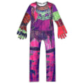 Miniatyrbild 4 av 5: Descendants 3 Audrey Mal Roll Play Bodysuit Barnkläder för Flickor Jumpsuit Fancy Up Kostym 9 - 10 Years