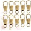 Miniatyrbild 5 av 8: Dragkedja Slider Dragare Set 10st DIY Tillbehör för Bagage Kläder Skor Fickor Lätt att Fästa