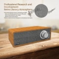 Pikkukuva 4 / 5: Smalody Uusi Kannettava Puinen Retro Bluetooth-Kaiutin