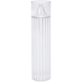 Miniatyrbild 1 av 5: Pillarljusform Cylinder Rib Plast Ljusformar 6 Tum För Ljustillverkning DIY Handgjorda Ljus