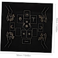Miniatyrbilde 8 av 8: 1 Sett Duker Størrelseskart Tarot Spådomsduk Tarotduk