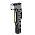 Pikkukuva 1 / 5: Super kirkas COB USB-ladattava magneettinen LED-taskulamppu 90 asteen kääntyvällä lampupäällä