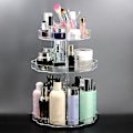Miniatyrbillede 3 af 4: Transparent 360° Drejelig Makeup Organizer Opbevaringsholder