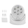 Miniatyrbild 3 av 5: 7 LED-lampor med rotationsrörelsesensor, nattlampa, infraröd vägglampa