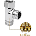 Miniatyrbilde 3 av 5: G1/2'' Diverterventil Messing 3-veis T-adapter Del