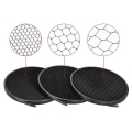 Miniatyrbilde 3 av 5: 210mm Elinchrom-feste Reflektor Diffuser Shade Lampe Shade Med 10 30 50 Honningkakeruter For Elinchrom-feste Studio Strobe Flash Lys Speedlite Portra