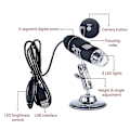 Miniatyrbillede 4 af 5: 1600x USB Digital Mikroskop Kamera med 8 LED Forstørrelsesstativ
