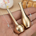 Miniatyrbillede 2 af 5: Mini Vase af Rent Kobber Guld Dekoration Stue Antik Vase Unik Blomstervase-yuhao SIZE 2