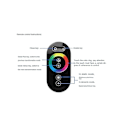 Miniatyrbillede 4 af 5: Gt666 RGB LED Controller Trådløs RF Touch Fjernbetjening DC 12V 24V 18A 3 Kanaler Lysbånd Dimmer Switch