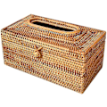 Pikkukuva 1 / 5: Paperiteline Rattan-Kudoksen Laatikko Elegantti Koti Sisustus